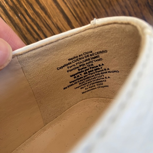 Nine West Cream Platform Shoes - Picture 8 of 9